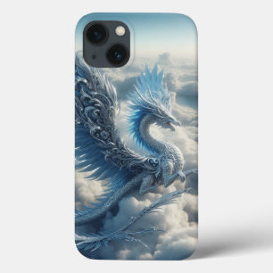 Stunning Dragon Surrounded by Clouds iPhone 13 Case
