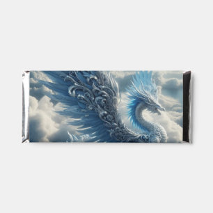 Stunning Dragon Surrounded by Clouds  Hershey Bar Favors