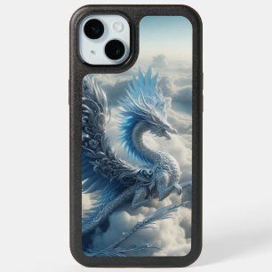 Stunning Dragon Surrounded by Clouds iPhone 15 Plus Case
