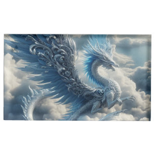 Stunning Dragon Surrounded by Clouds  Place Card Holder