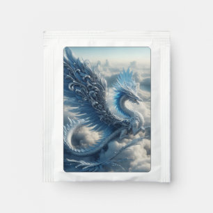 Stunning Dragon Surrounded by Clouds Tea Bag Drink Mix
