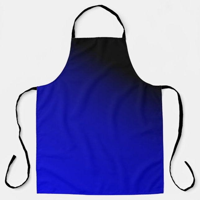 Stunning Electric Blue Apron (Front)