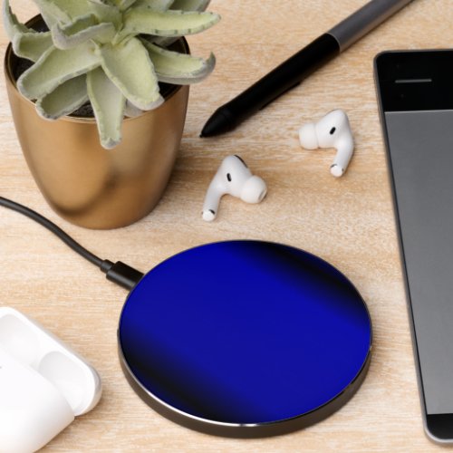 Stunning Electric BLue Wireless Charger