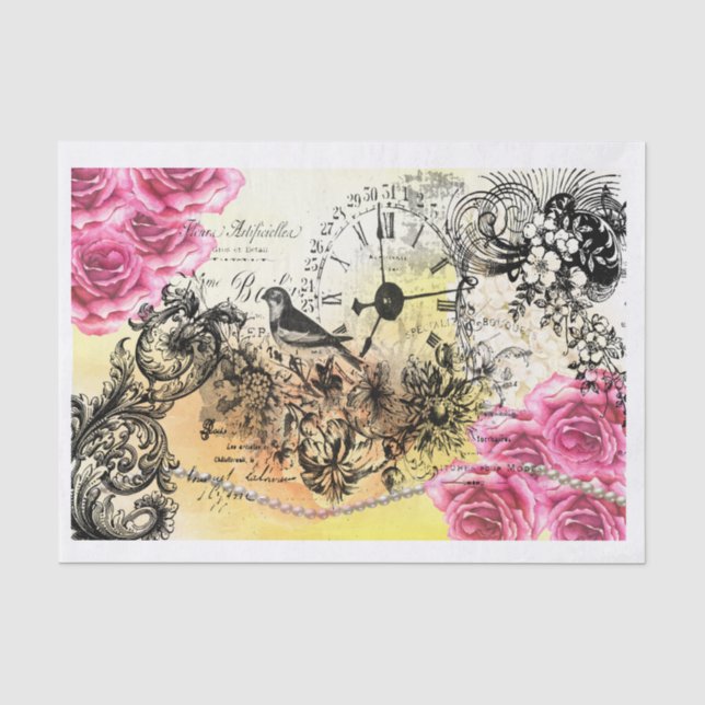 Stunning Elegance Tissue Paper (Front)