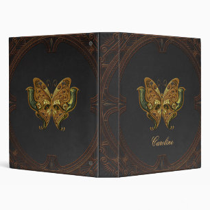 Stunning elegant butterfly. 3 ring binder