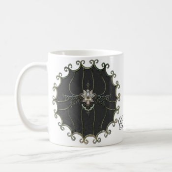 Stunning Elegant Lotus Flower.  Coffee Mug by stylishdesign1 at Zazzle