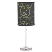Stunning elegant lotus flower.  table lamp (Back)