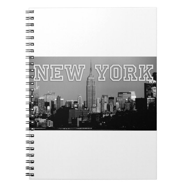 Stunning! Empire State Building New York City Notebook (Front)