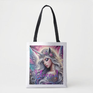 Stunning fantasy art tote bag