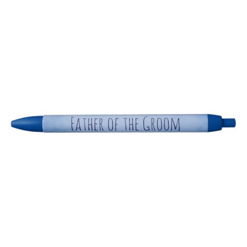Stunning Father of the Groom Black Ink Pen
