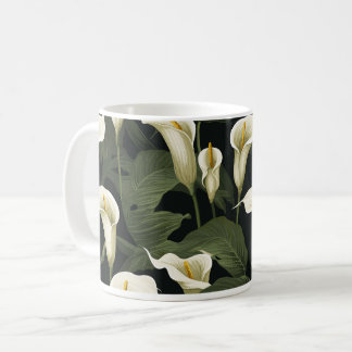 Stunning Floral Beauty, Calla Lily Floral design Coffee Mug