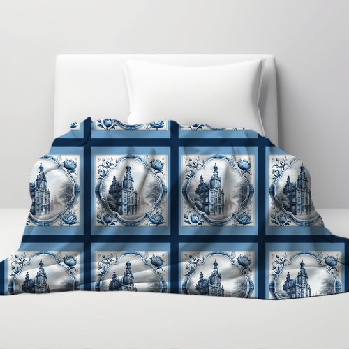 Stunning floral palace chinoiserie toile monogram duvet cover