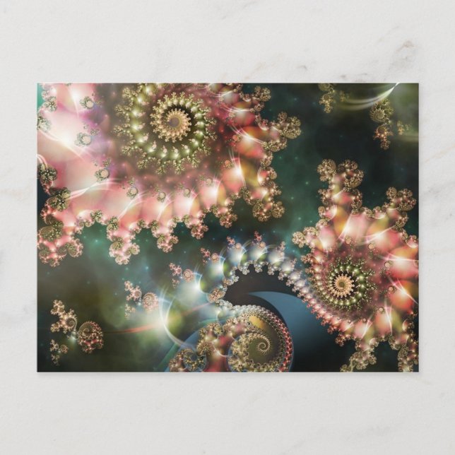 Stunning fractal postcard (Front)
