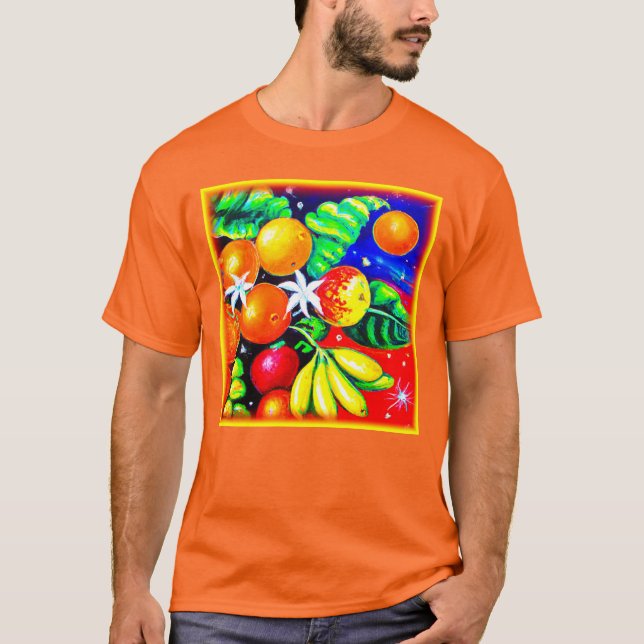 Stunning Fruits Starry Sky. Buy Now T-Shirt (Front)