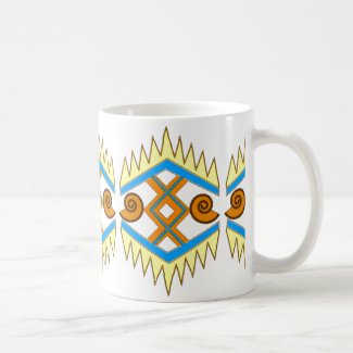 Stunning Geometric Designed Coffee Mug