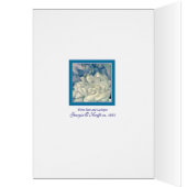 Stunning Georgia O'Keefe White Rose and Larkspur (Inside (Left))