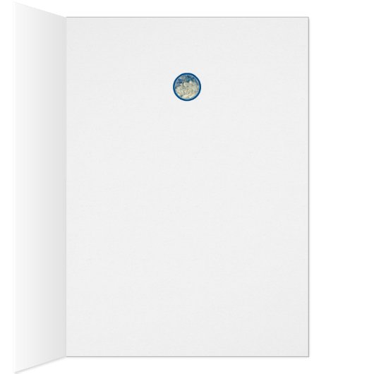 Stunning Georgia O'Keefe White Rose and Larkspur (Inside (Right))