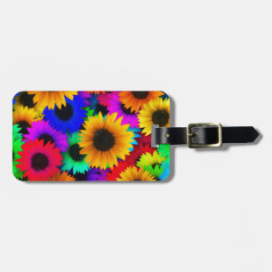 Stunning Gerbera Daisies Luggage Tag