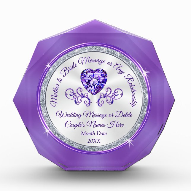 Stunning, Gifts for the Bride from Her Mother (Front)