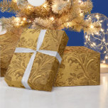 Stunning Gold Vintage Victorian Floral Gift Wrap<br><div class="desc">Discover timeless beauty with our Victorian floral gift wrap,  showcasing delicate botanical patterns that capture the essence of classic design. Ideal for weddings,  anniversaries,  or simply making someone feel special,  this decorative paper enhances any gift with a touch of nostalgia.</div>