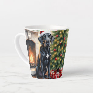 Stunning Great Dane Christmas  Latte Mug