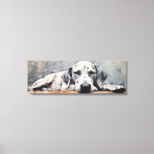Stunning Great Dane Dog  Canvas Print