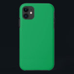 Stunning Green Background with White Border Design iPhone 11 Case<br><div class="desc">Create a striking contrast on your website with a simple,  clean,  and modern design featuring a green background and white border. Elevate your graphic with this elegant touch!</div>