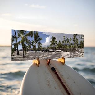 Stunning Hawaii Beach Puuhonua o Honaunau Panorama Bumper Sticker