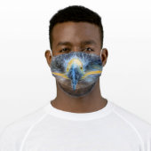 Stunning Hawk's Beak Animal Face Bird of Prey Adult Cloth Face Mask (Worn)