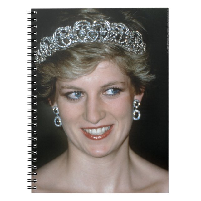 Stunning! HRH Princess Diana Notebook (Front)
