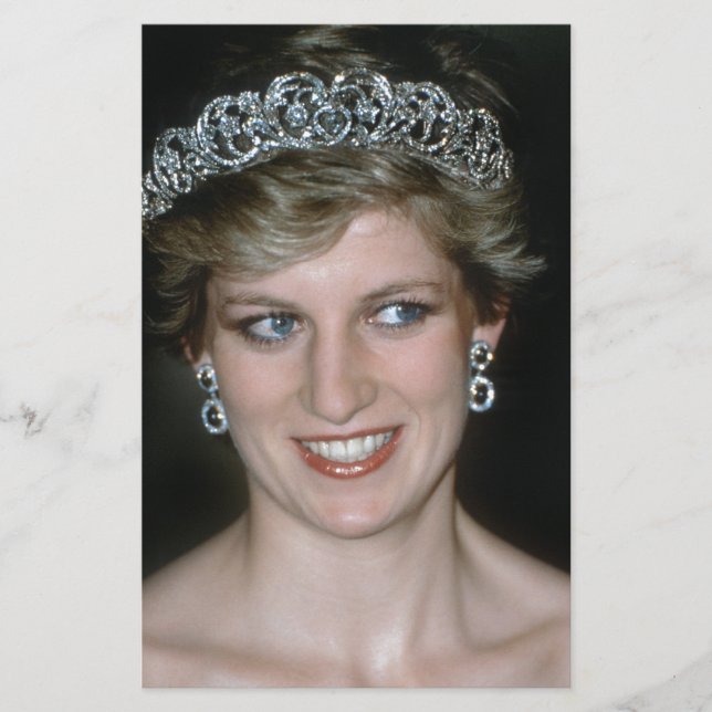 Stunning! HRH Princess Diana Stationery (Front)