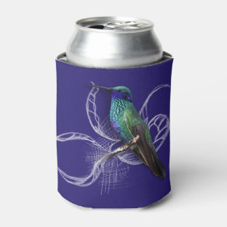 Stunning Hummingbird - personalise by adding name Can Cooler