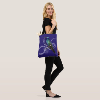 Stunning Hummingbird - personalise by adding name Tote Bag