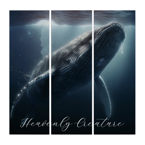 Stunning Humpback Whale Triptych