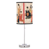 Stunning Japanese Art Design Table Lamp (Back)