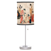 Stunning Japanese Art Design Table Lamp (Left)
