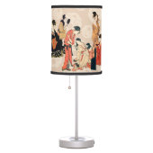Stunning Japanese Art Design Table Lamp (Right)