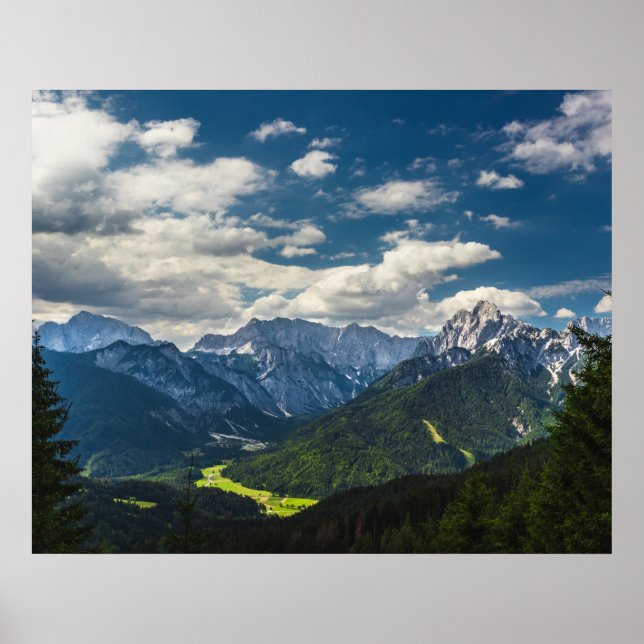 Stunning Julian alps Poster (Front)
