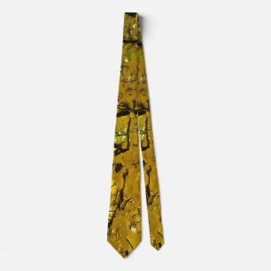 Stunning Leaves Autumn Vibes Abstract Art Neck Tie