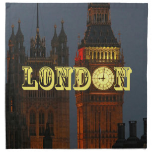 Stunning London Pro Photo Cloth Napkin