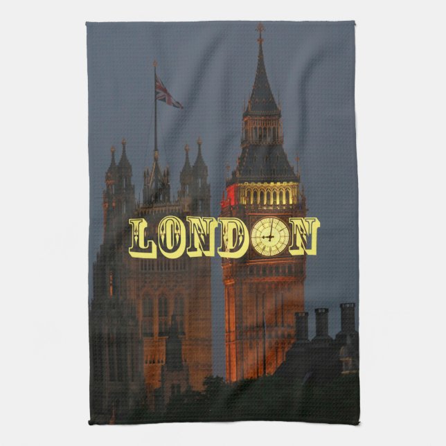 Stunning London Pro Photo Kitchen Towel (Vertical)
