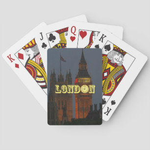 Stunning London Pro Photo Poker Cards