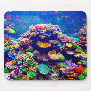 Stunning Marine Life View from a Submarine Mouse Pad