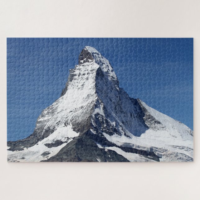 Stunning Matterhorn Mountain in Europe Jigsaw Puzzle (Horizontal)