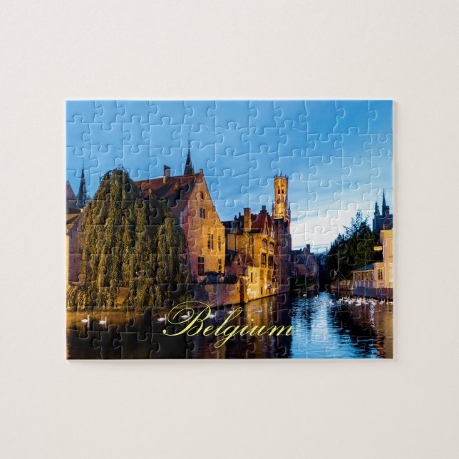 Stunning! Medieval Bruges Belgium - Pro Photo Jigsaw Puzzle (Horizontal)