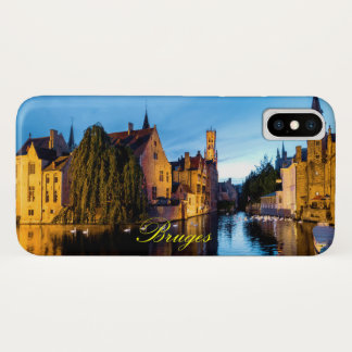 Stunning! Medieval Bruges - Pro Photo iPhone X Case