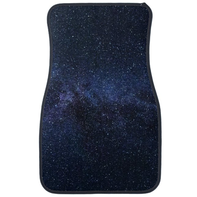 Stunning Milky Way Car Floor Mat for Starry Nights (Front)