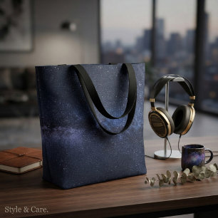 Stunning Milky Way Shoulder Tote for Starry Nights Bag