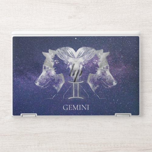 Stunning Milky Way Sky Gemini Zodiac Sign HP Laptop Skin