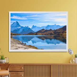 Stunning Mountain Landscape – Matte Poster Print